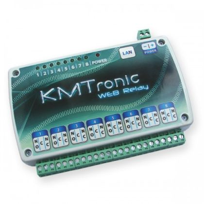 WEB LAN Ethernet IP Eight channels Relay Controller