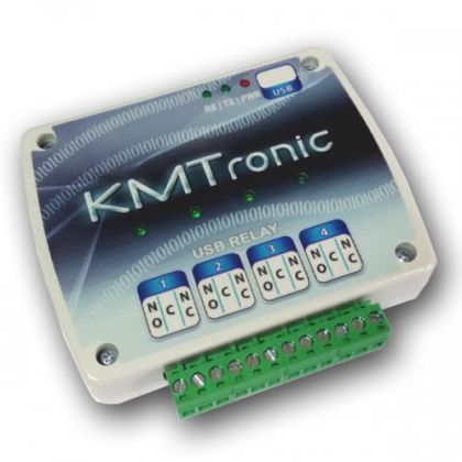 USB Relay Controller - Four Channel - BOX