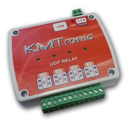 UDP LAN Four Channels Relay Ethernet IP Controller