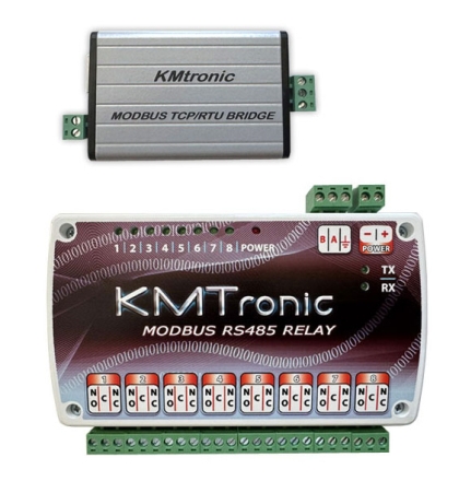 LAN ModBus/TCP converter with RS485 Eight Channel Relay Board SET