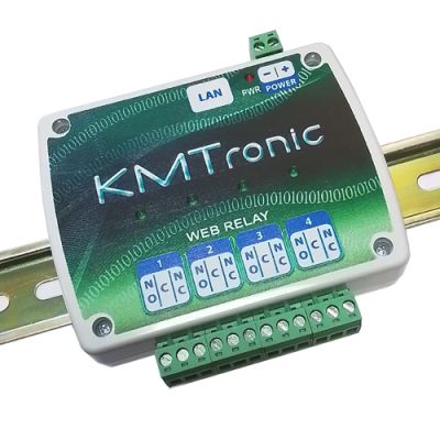 thumbnail image 2 of KMTronic LAN Ethernet IP 2-Channel Web Relay Board In Box - W2CRB 2 of 4